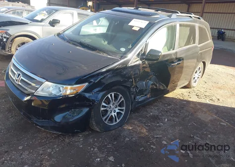 2012 Honda Odyssey Ex-L z USA, uszkodzony, nr VIN 5FNRL5H60CB067627